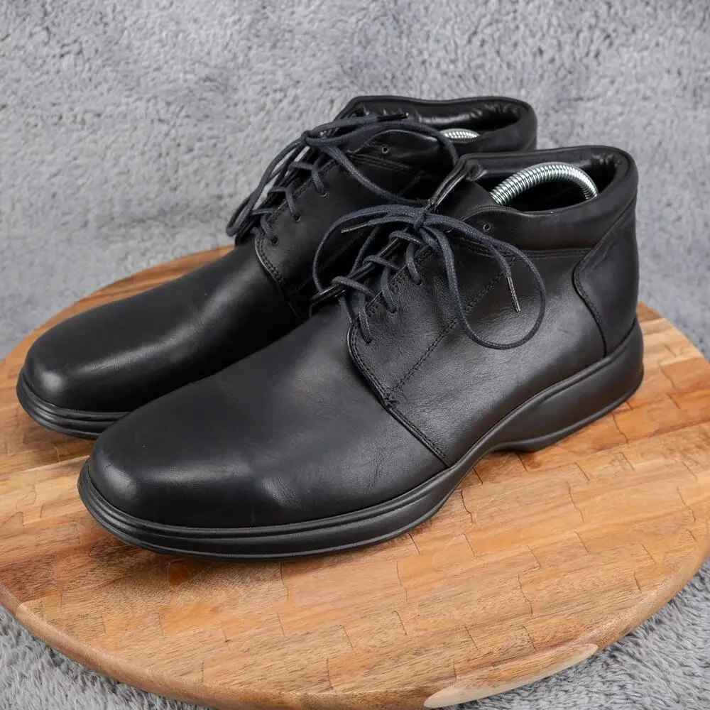 Sebago black leather